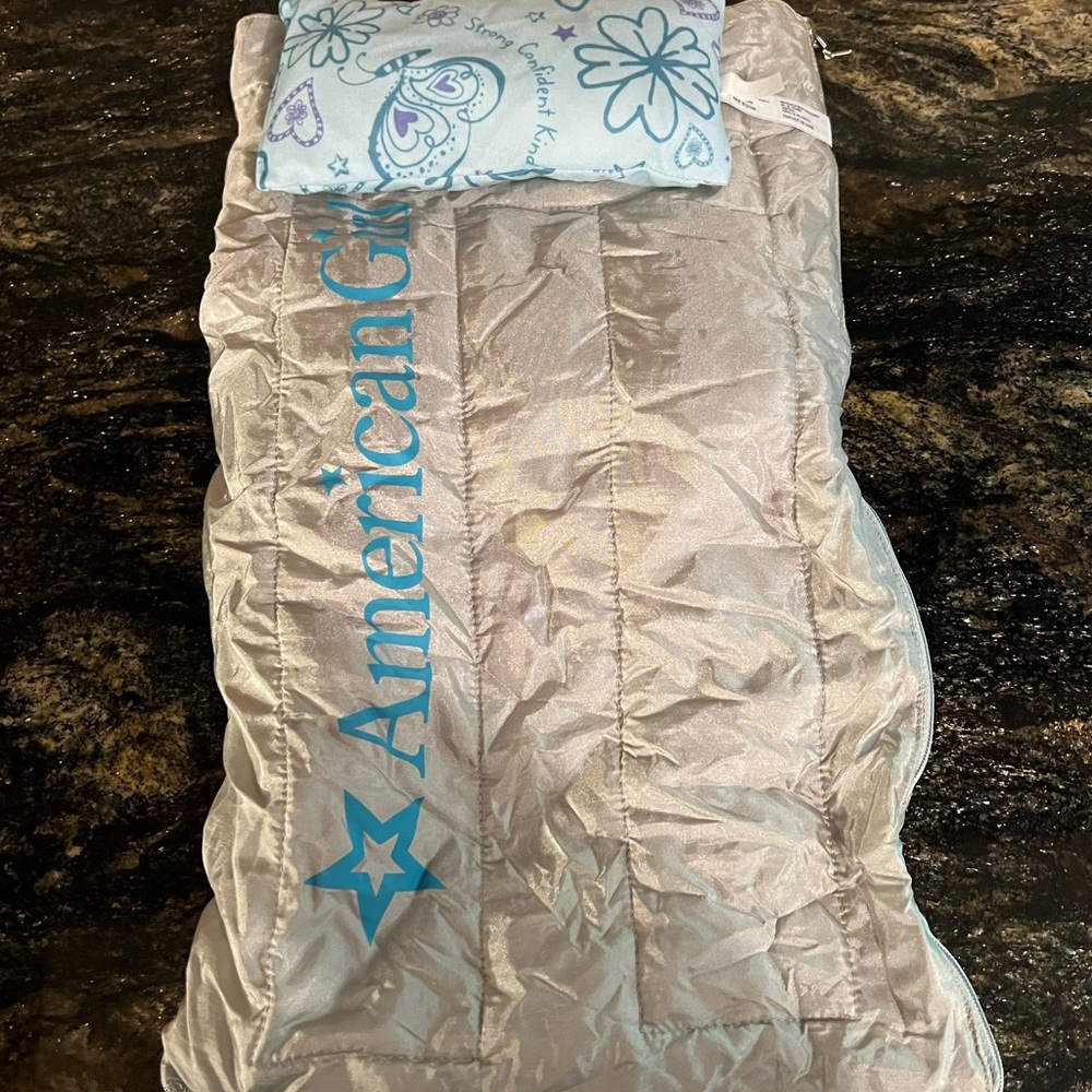 American girl cozy sleepover bag